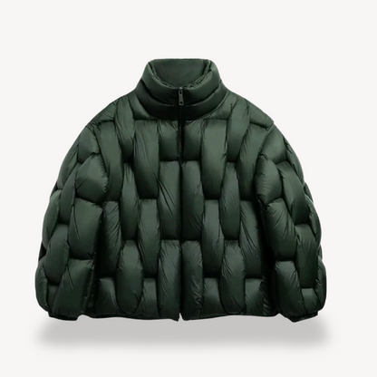 VogeLuxe | Men’s Oversized Cropped Puffer Jacket