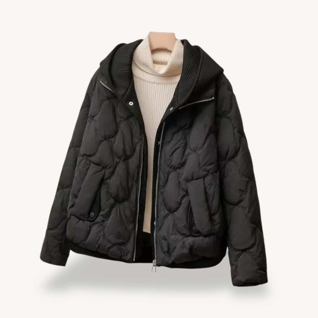 VogeLuxe | Women’s Casual Hooded Parka Jacket