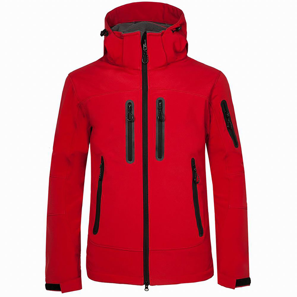 Warm Men's Zip Up Hoodie Jacket