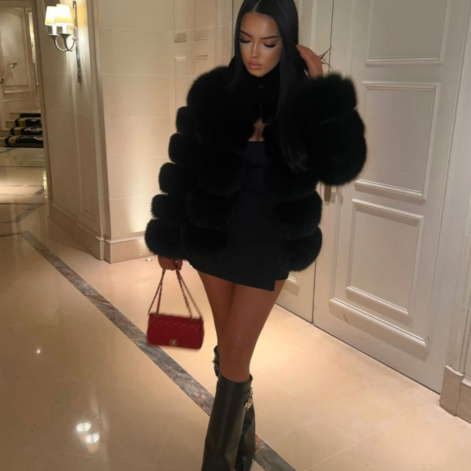 Plush Faux Fur Parka - Soft, Warm, and Stylish Coat