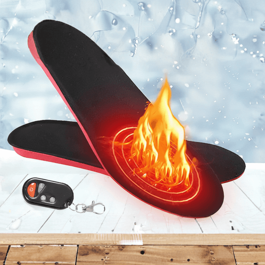 Warm Rechargeable Insoles for Cold Winter Boots - VogeLuxe