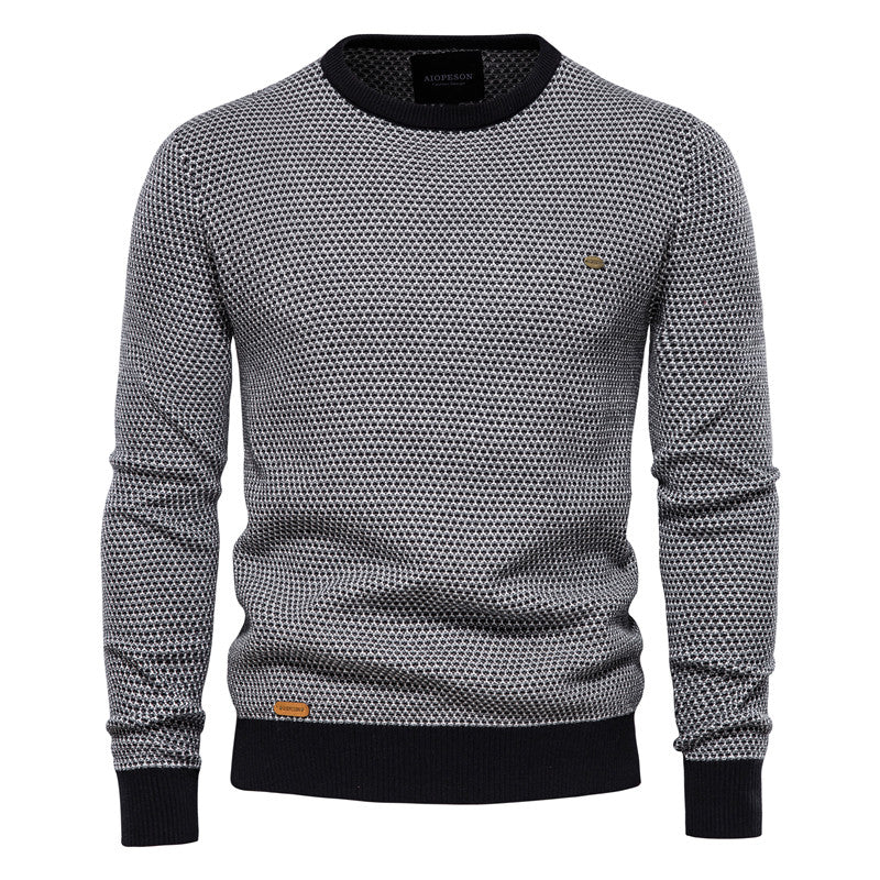 Warm Classic Crew Neck Knitted Sweater