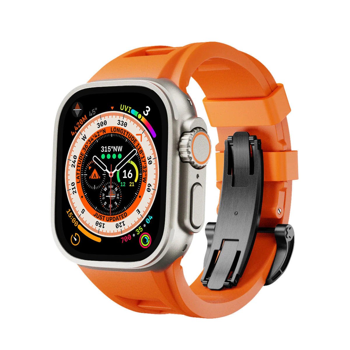 Sporty FKM Strap for Apple Watch