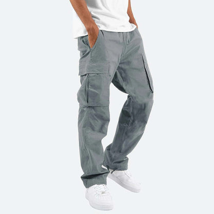 Comfortable Grey Men's Cargo Pants