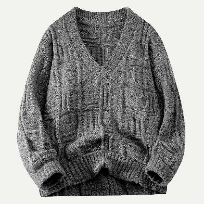 Ravello Knit V-Neck Sweater 1
