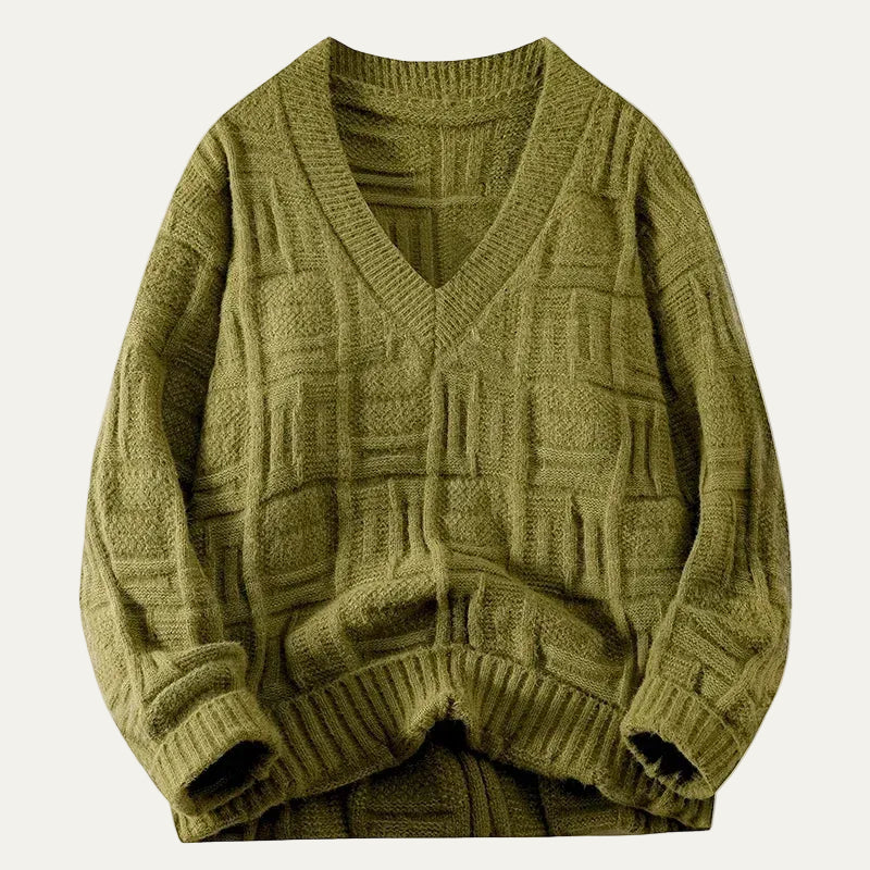 Ravello Knit V-Neck Sweater 2