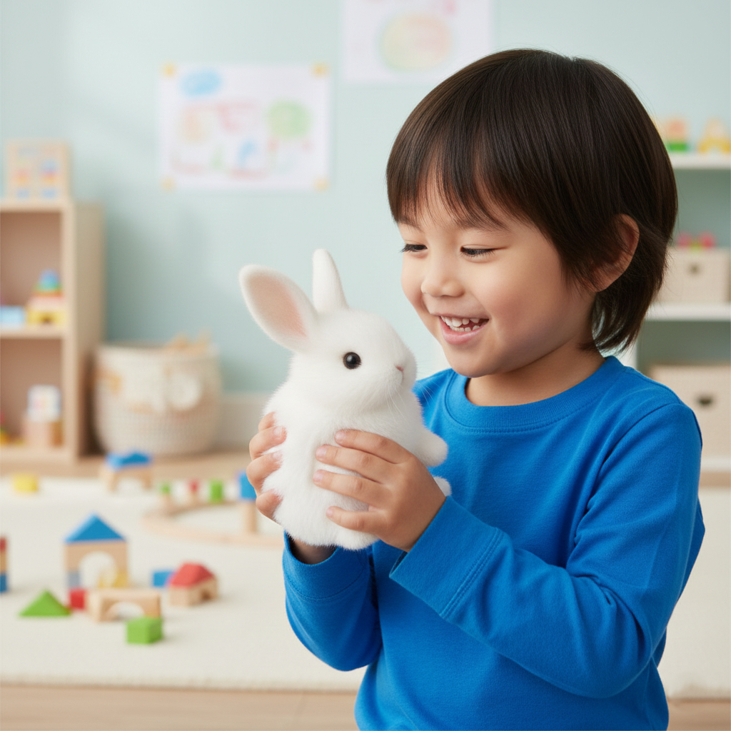 Cuddly Rabbit Plush Toy Cute Stuffed Friend - VogeLuxe