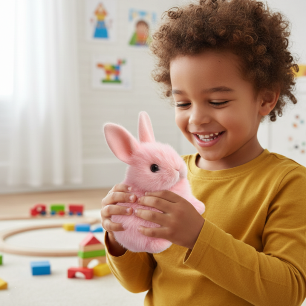 Cuddly Rabbit Plush Toy Cute Stuffed Friend