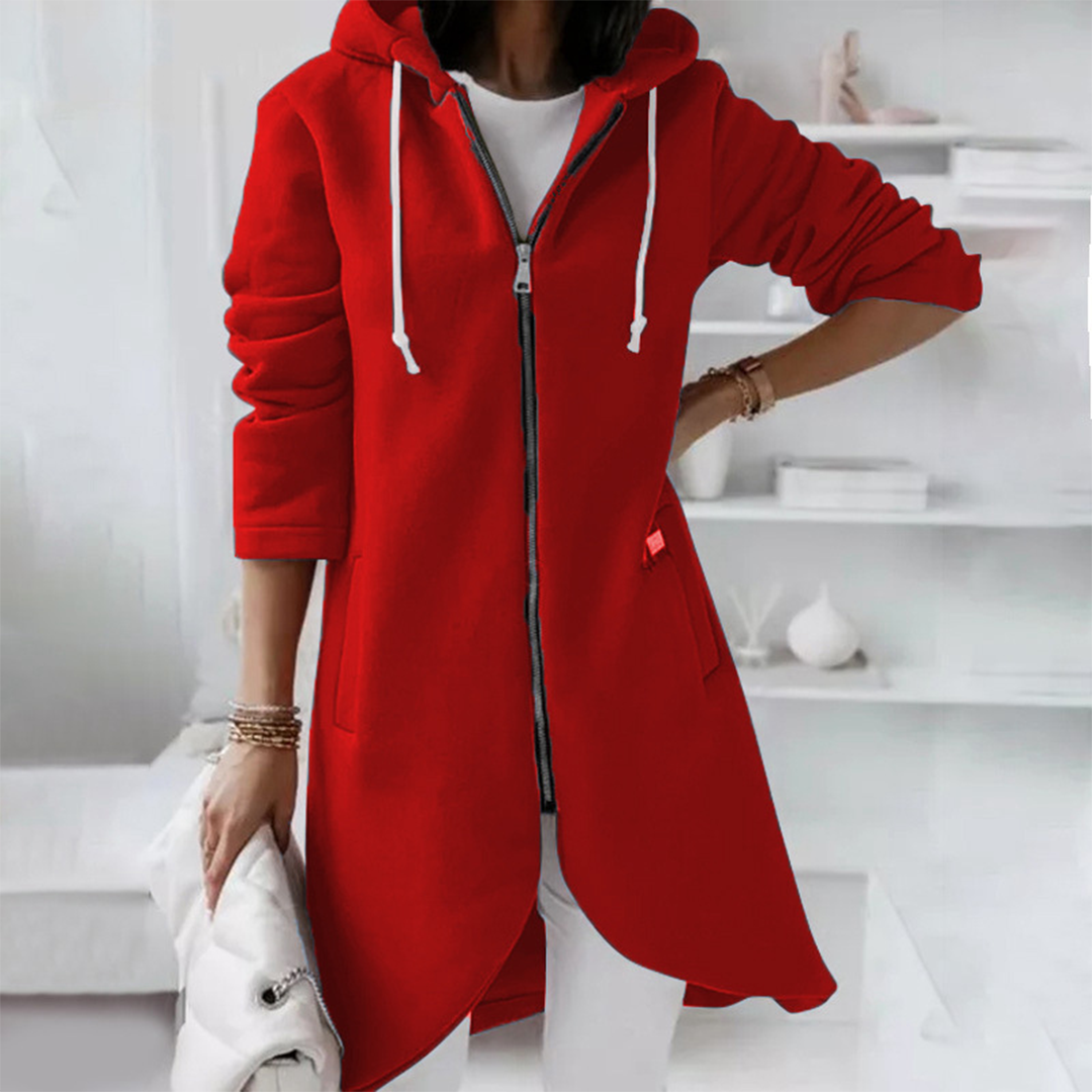 Women's Oversized Hooded Winter Coat - VogeLuxe