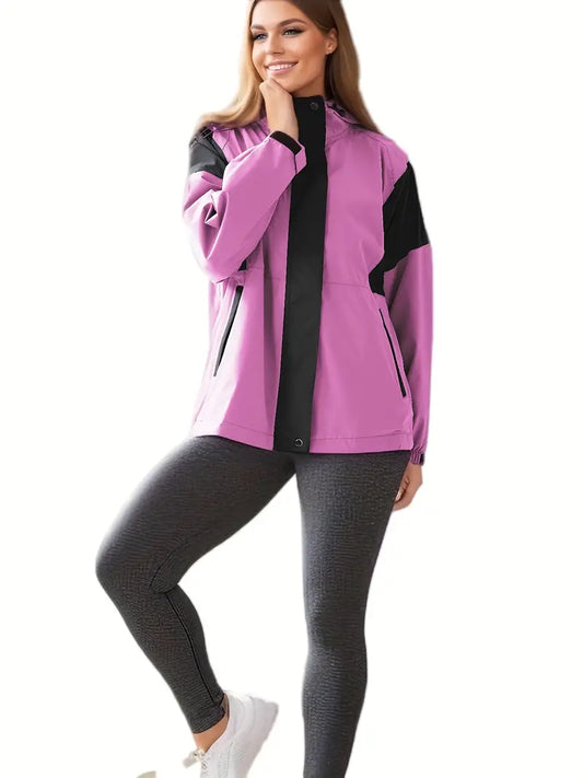 Waterproof Outdoor Jacket for Women Casual Everyday Wear - VogeLuxe