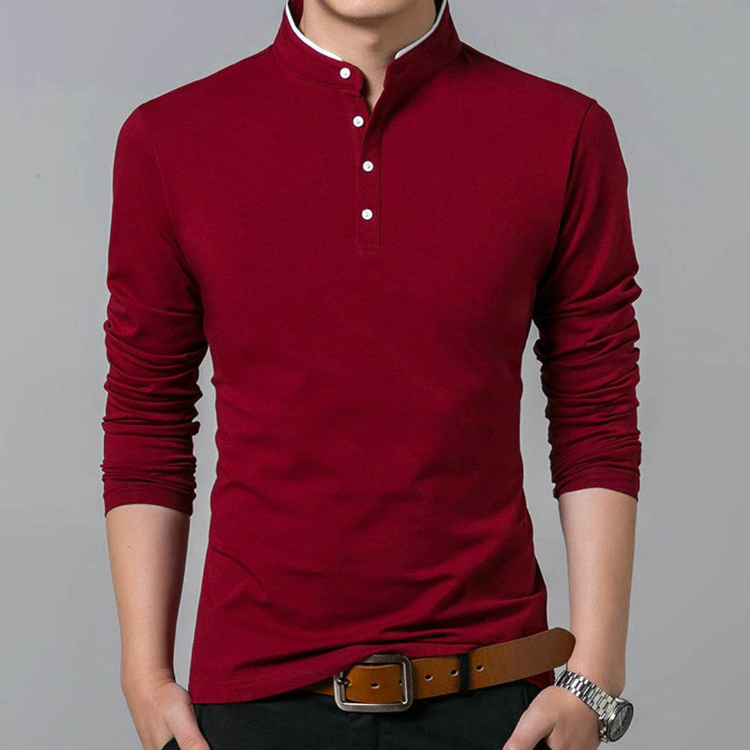 Men's Classic Fit Casual Polo Shirt