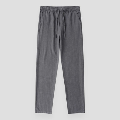 Regular Fit Linen Trousers Old Money Pants
