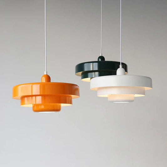 Colorful Glass Multi-Layer Pendant Light - VogeLuxe