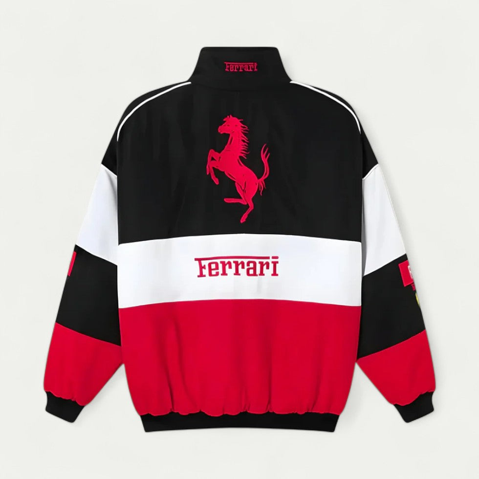 Retro Unisex Formula One Racing Bomber Jacket 1