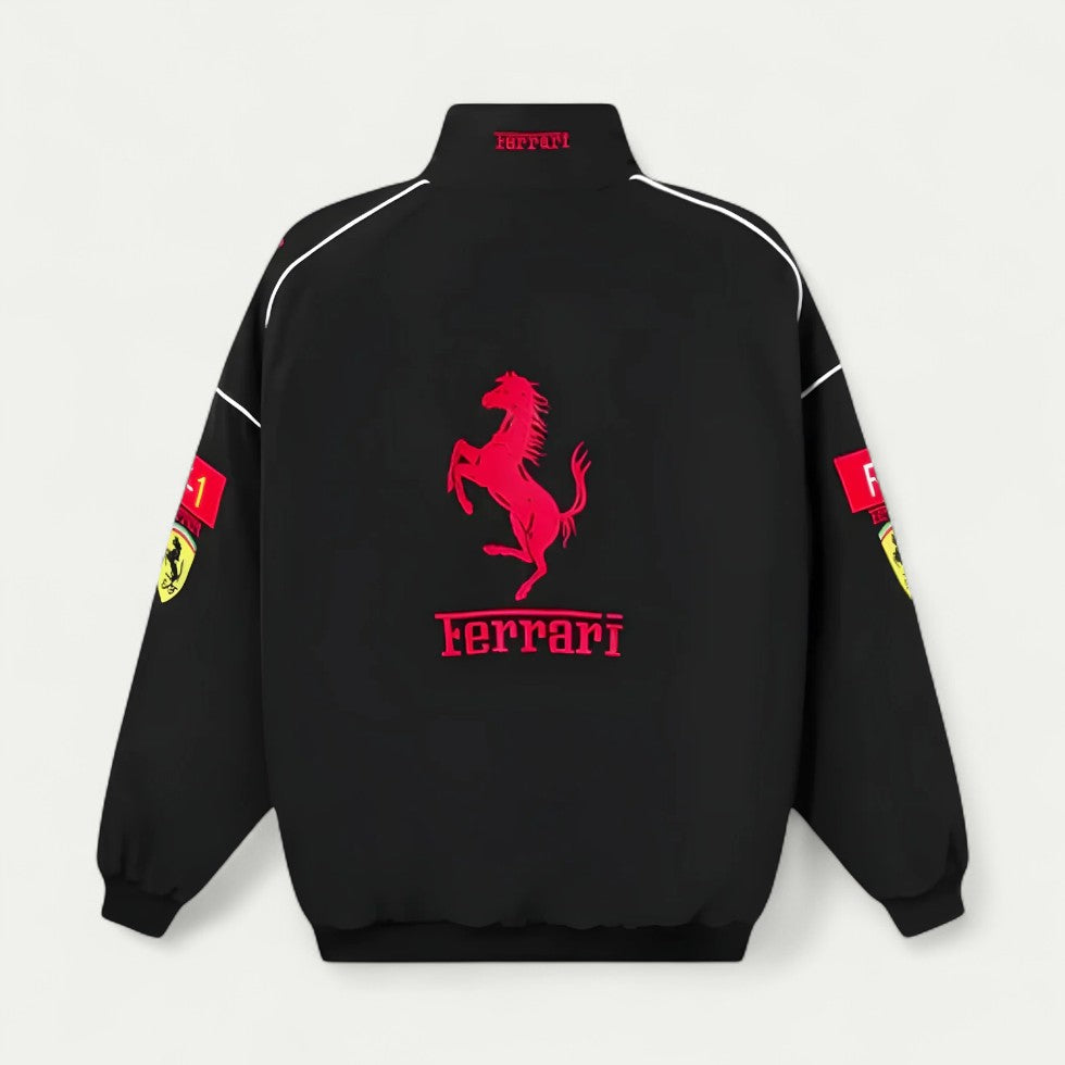 Retro Unisex Formula One Racing Bomber Jacket 5