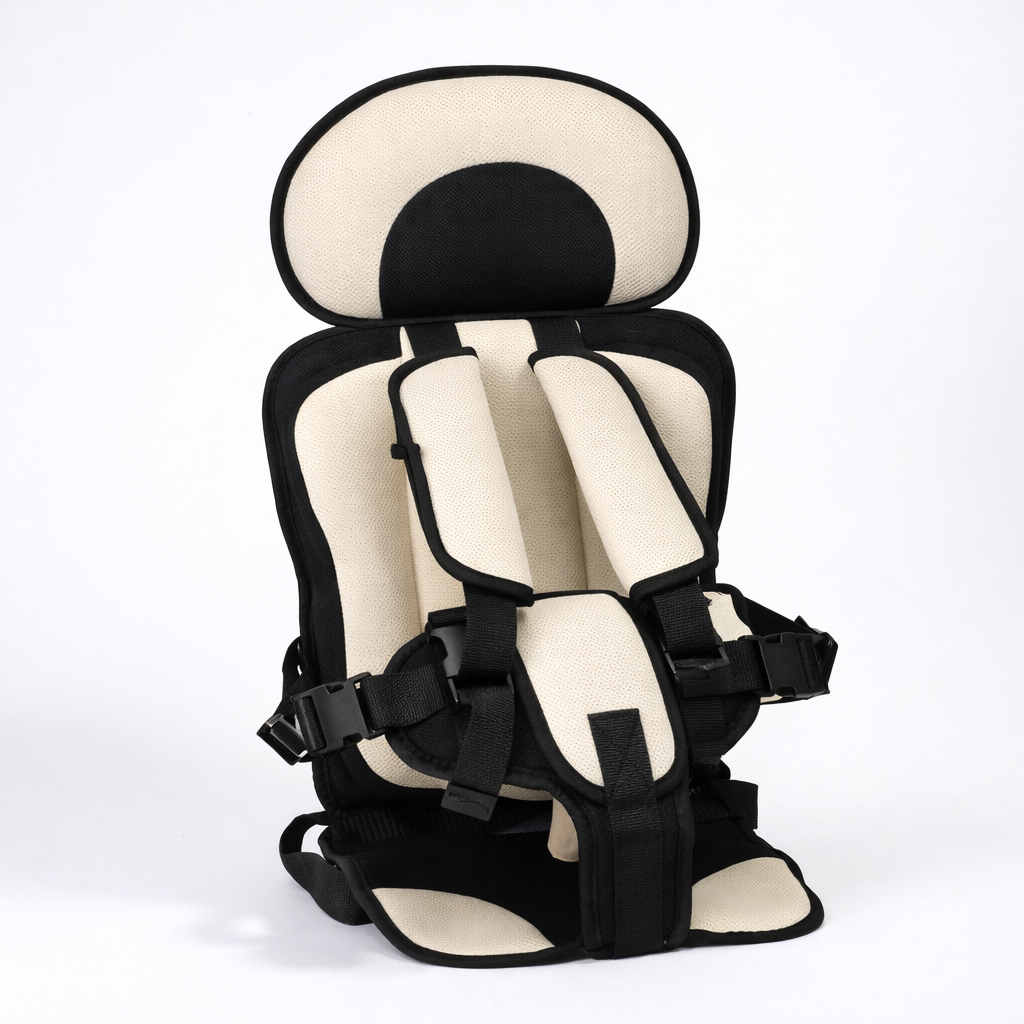 Compact Folding Booster Car Seat for Toddlers