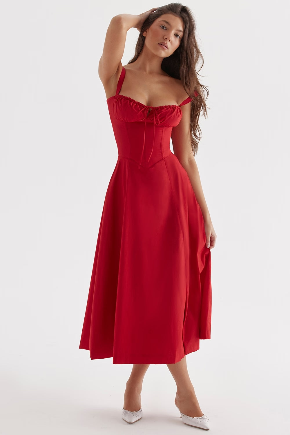 Women's Floral Party Dress - Cute Summer Dress