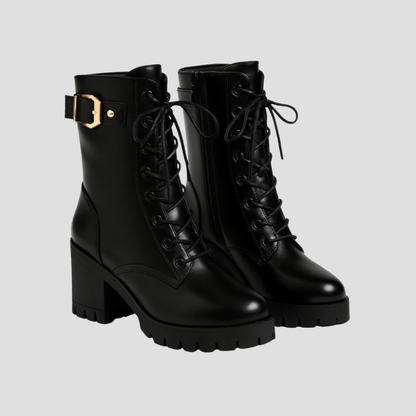 Ruth | Lace-Up Ankle Boots 0