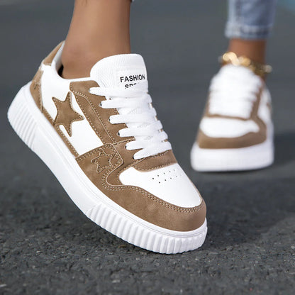 Ladies Glamorous Star Sneakers