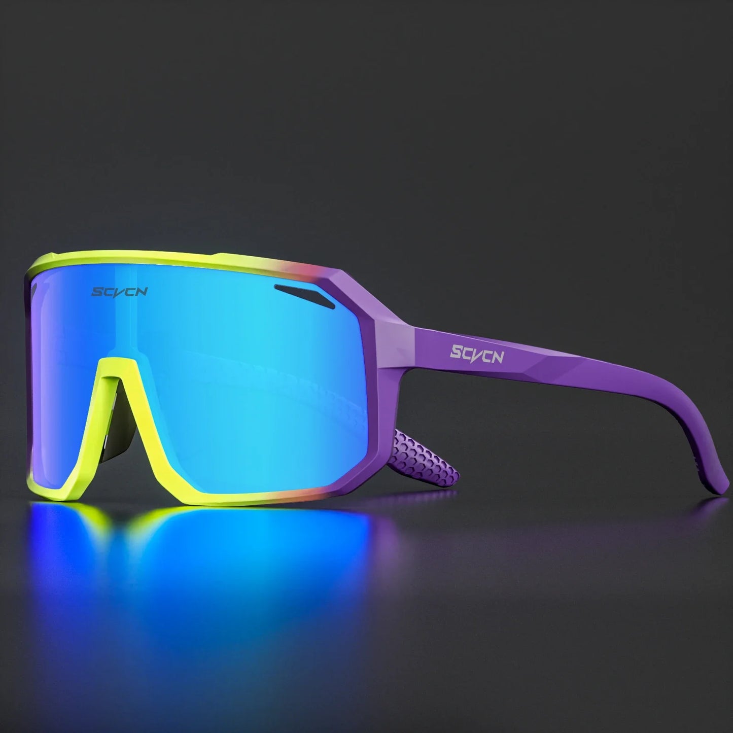 Men's Polarized Bike Sunglasses - Ultra Lightweight Sports Shades