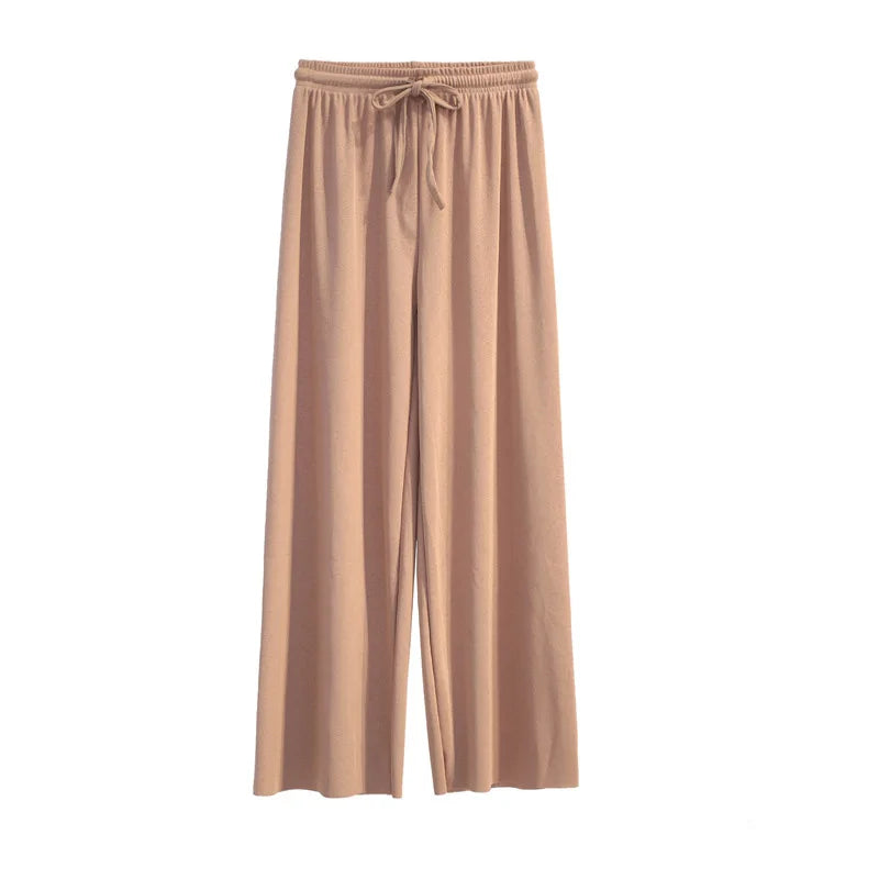 Breathable Loose Fit Summer Wide Leg Pants