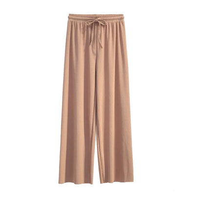Breathable Loose Fit Summer Wide Leg Pants