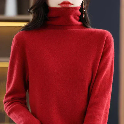 Soft Merino Wool Women's Pullover Sweater