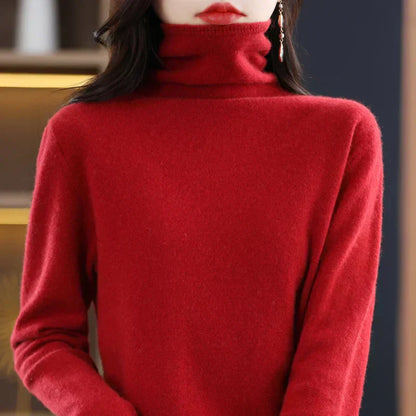 Soft Merino Wool Women's Crew Neck Sweater