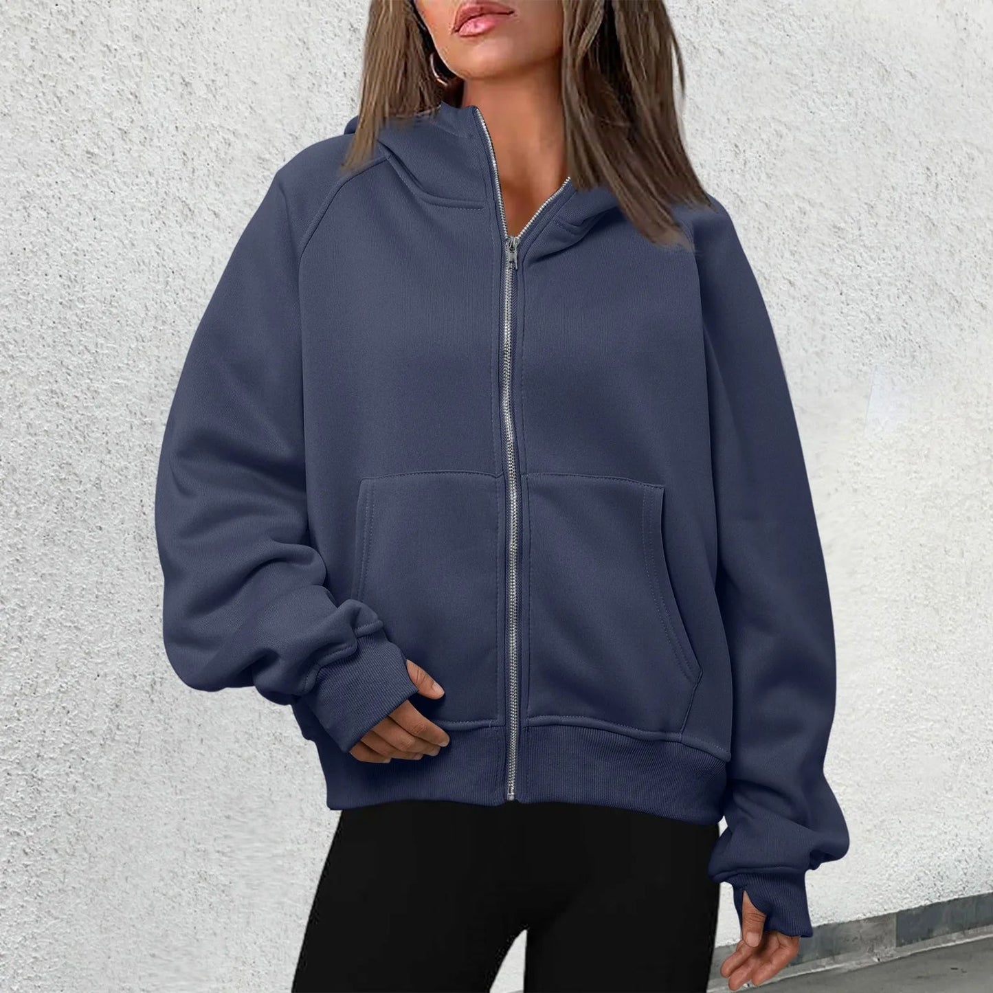 Cozy Winter Hooded Sweatshirt for Women