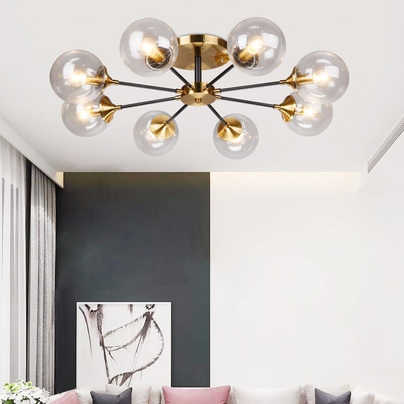 Green Glass Pendant Light Fixture