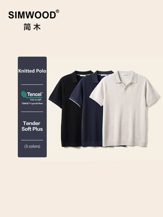 Comfortable Fit Short Sleeve Polo Shirt for Men - VogeLuxe