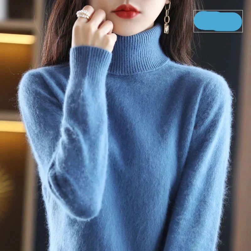 Luxurious Soft Cashmere Crew Neck Sweater
