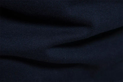 VogeLuxe | Men’s Color Block Quarter Zip Pullover Sweater