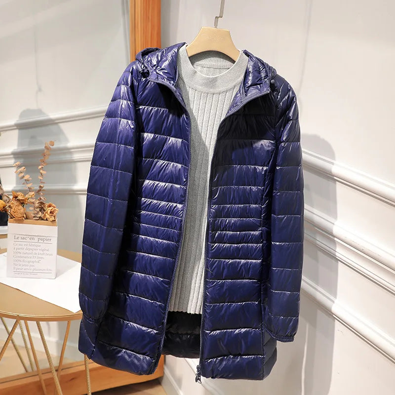 Ladies' Insulated Down Parka with Free Travel Bag
