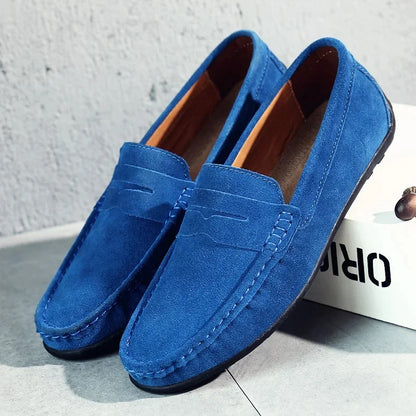 Easton | Classic Leather Slip On Loafers for Men