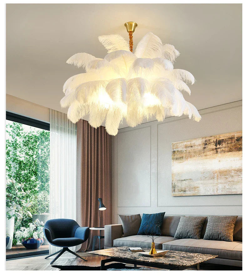 Unique Glass Drop Ceiling Lamp - VogeLuxe