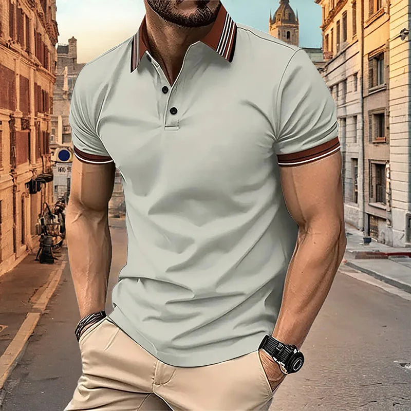 Cool Mens Short Sleeve Polo Shirt