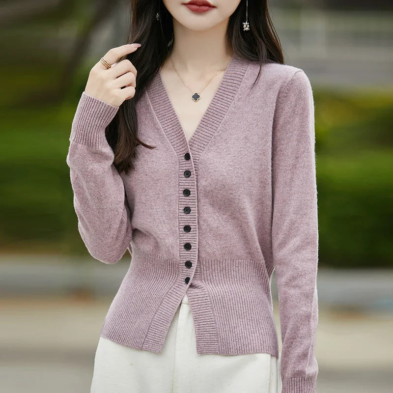 Cozy Women's Open Front Cardigan Sweater - VogeLuxe