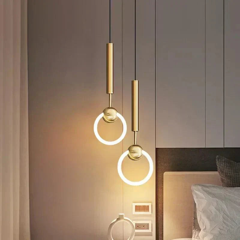 Stylish Hanging Light Fixture Set - VogeLuxe