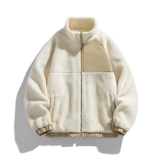 Warm Fleece Zip Up Mens Jacket - VogeLuxe