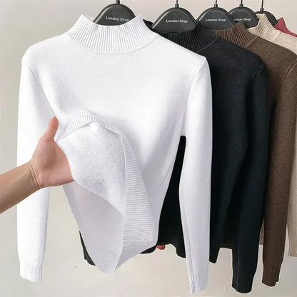 Soft Winter Crew Neck Sweatshirt