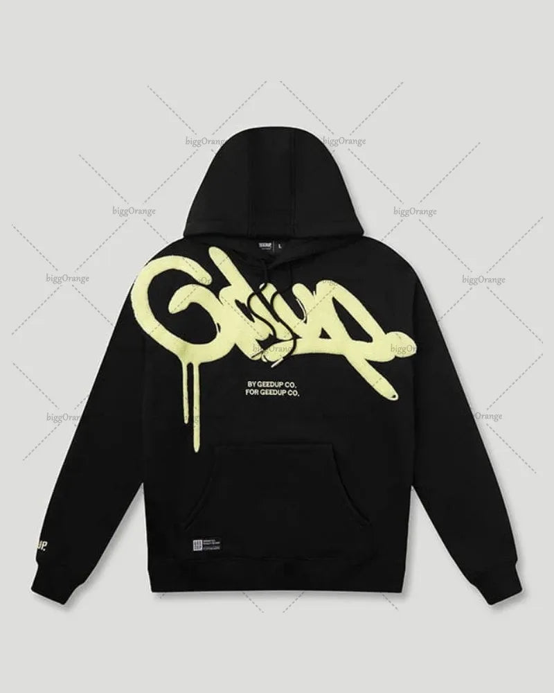 Trendy Tokyo Oversized Graphic Hoodie - BritishElegance