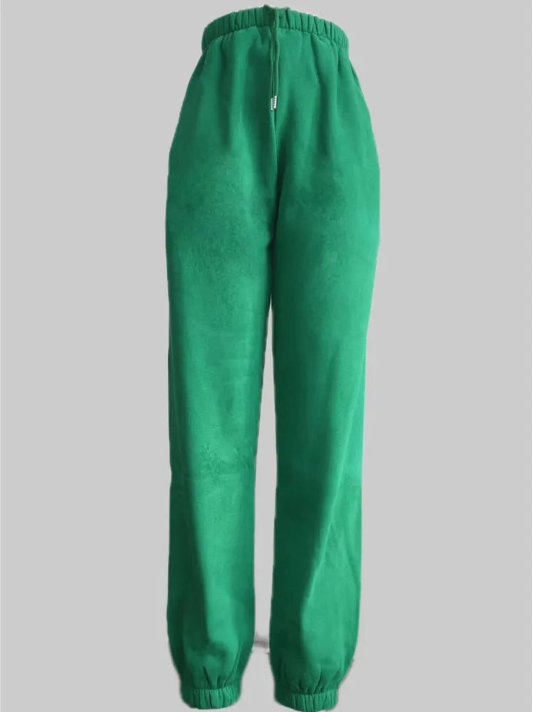 Warm Women's Fleece Hoodie and Jogger Set