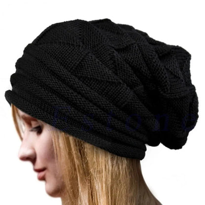Cozy Slouchy Knit Winter Hat