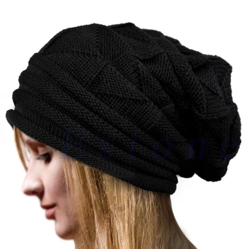 Cozy Slouchy Knit Winter Beanie