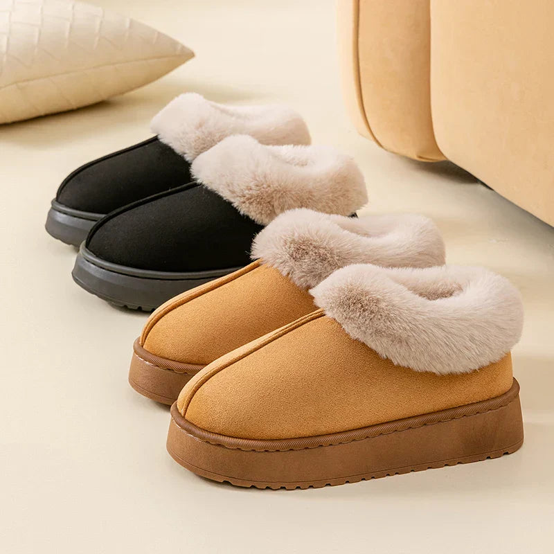 Warm Fuzzy Winter Slippers - VogeLuxe