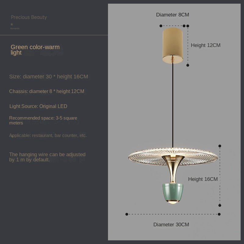 Beautiful Flower Pendant Light
