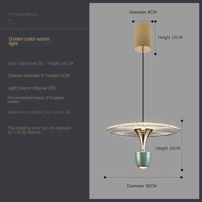 Beautiful Flower Pendant Light