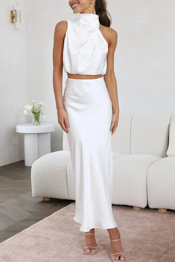 Ladies Elegant 2 Piece Summer Dress Set