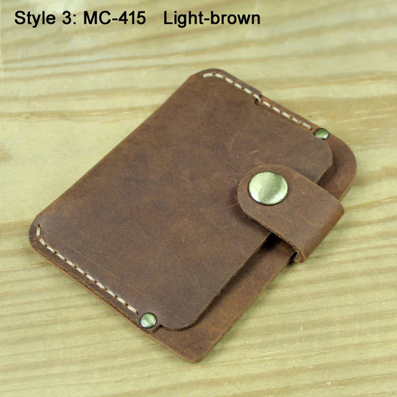 Genuine Leather Card Wallet